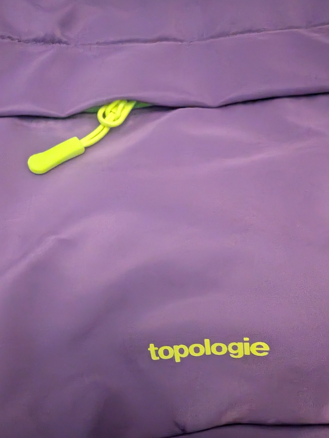 Topologie Purple Drawstring Storage Pouch — image 3 of 8